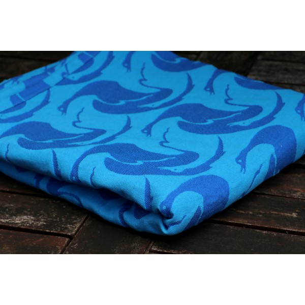 Solnce Swan Lake Blue Swan Wrap (linen) Image