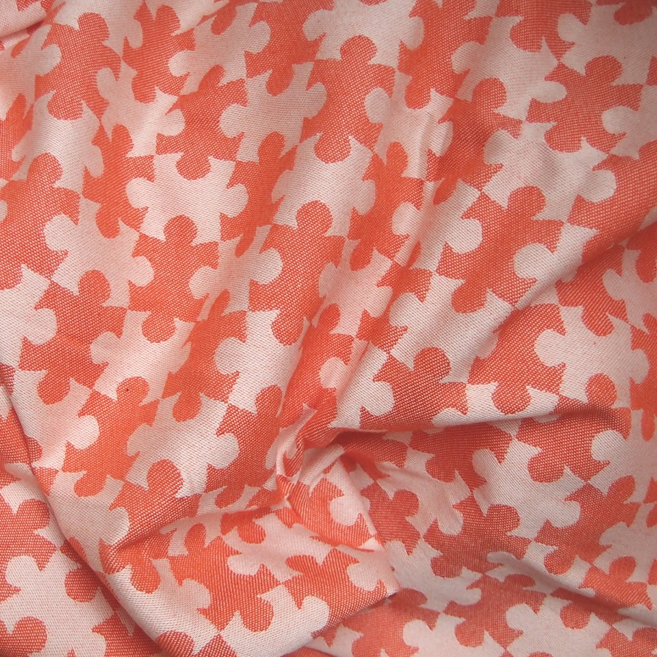 Daiesu Jigsaw Tangerine Wrap  Image
