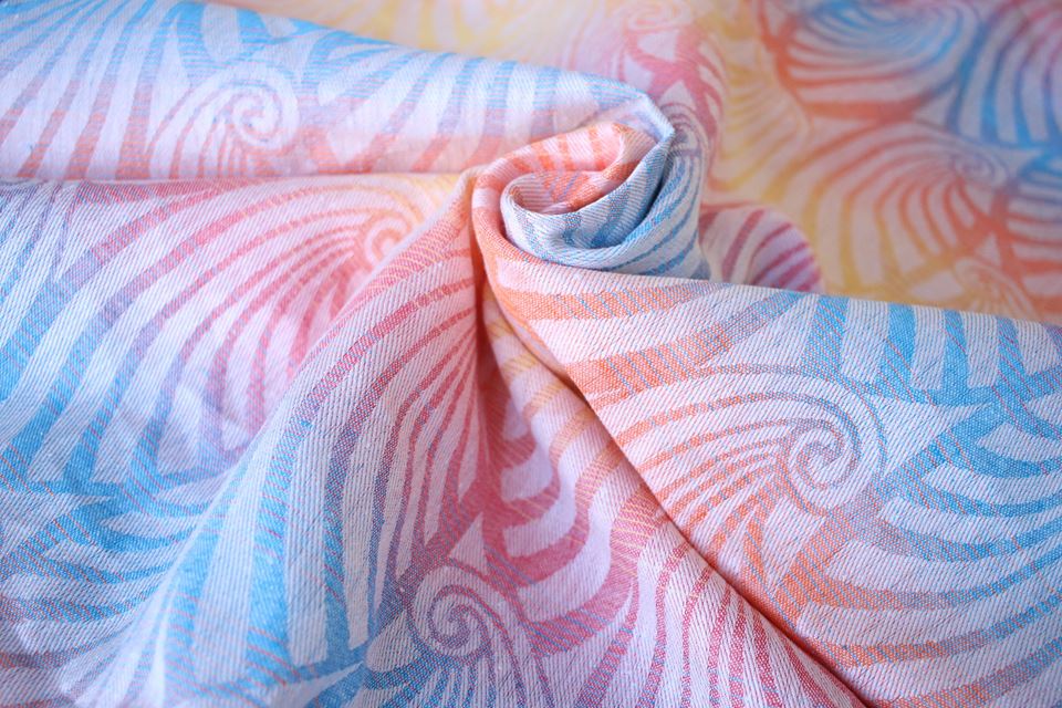 Yaro Slings Dandy Spring Rainbow All Linen (лен) Image