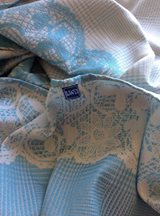 Lawilde Forget Me Not Lewis Wrap (mulberry silk, cashmere) Image