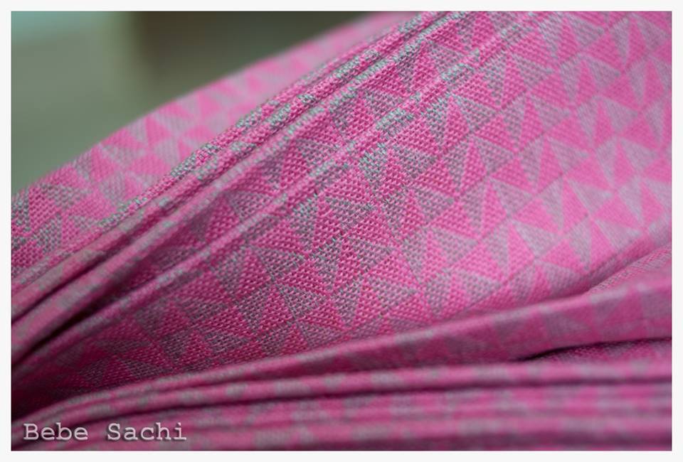Tragetuch Bebe Sachi Rebung Pink Sapphire  Image