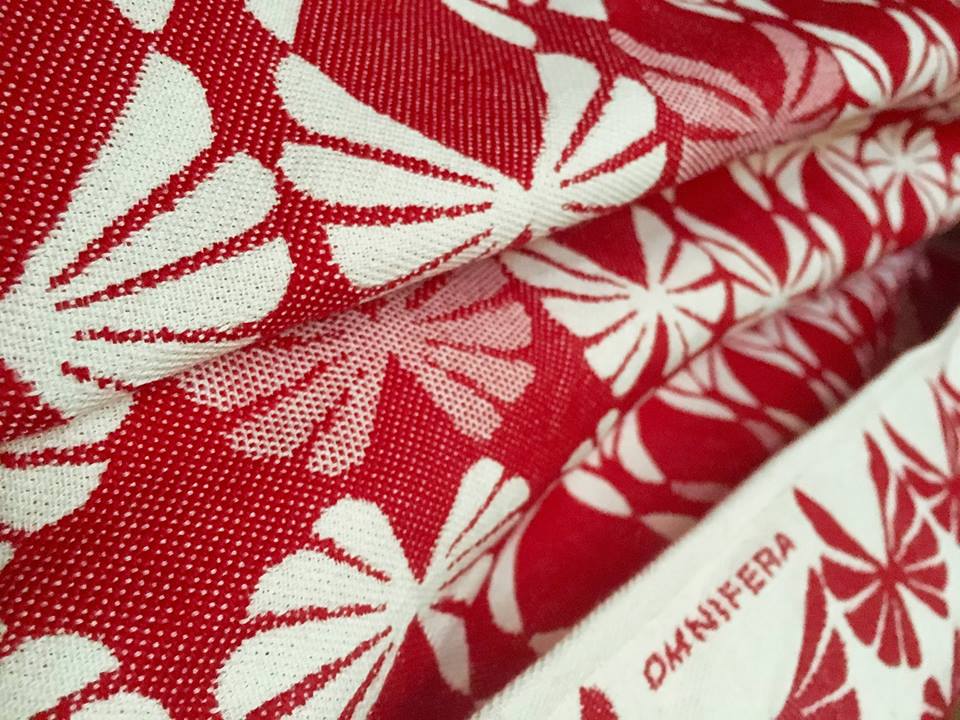 Omnifera Wings of Desire Rouge Wrap (merino, silk, cashmere) Image