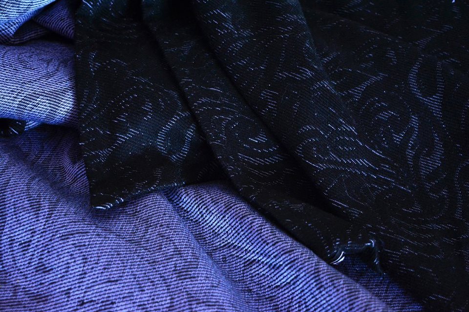 Luluna Slings Sisi Black Pearl Wrap (linen, bamboo) Image