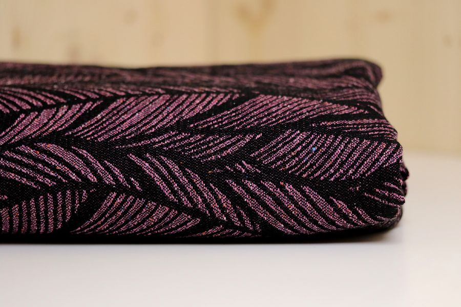 Neisna Veer Pink Confetti Wrap (merino, mulberry silk, polyester, viscose) Image