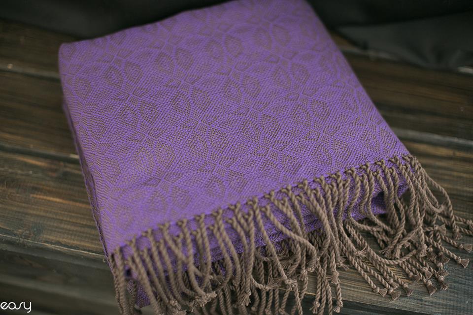 Easysling Stardust Purple crocus Wrap (merino, cashmere) Image