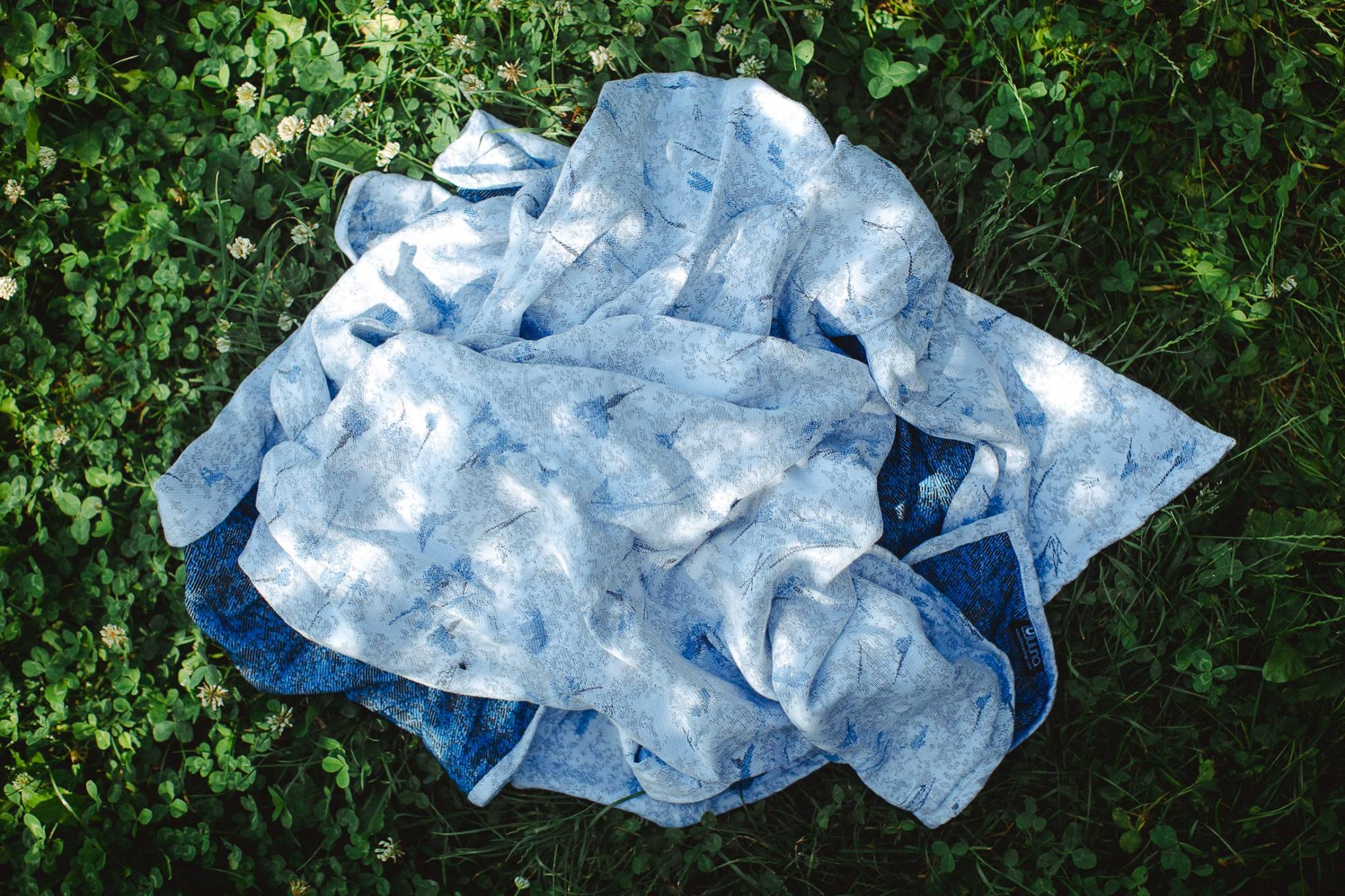 Luluna Slings Chiron Soft Blue Wrap  Image