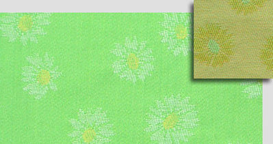 Didymos chamomile Millefiori weiß grün/white green  Image