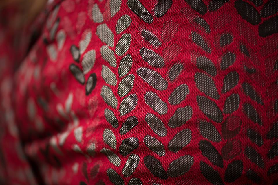 Tragetuch Woven Wings Knitwear Heat Wave (Leinen, merino, Seide) Image