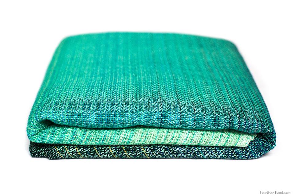 Heartiness Pebble weave Ocean Light turquoise Wrap (linen) Image