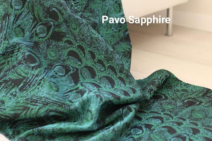 Pellicano Baby Pavo Sapphere Wrap (linen) Image