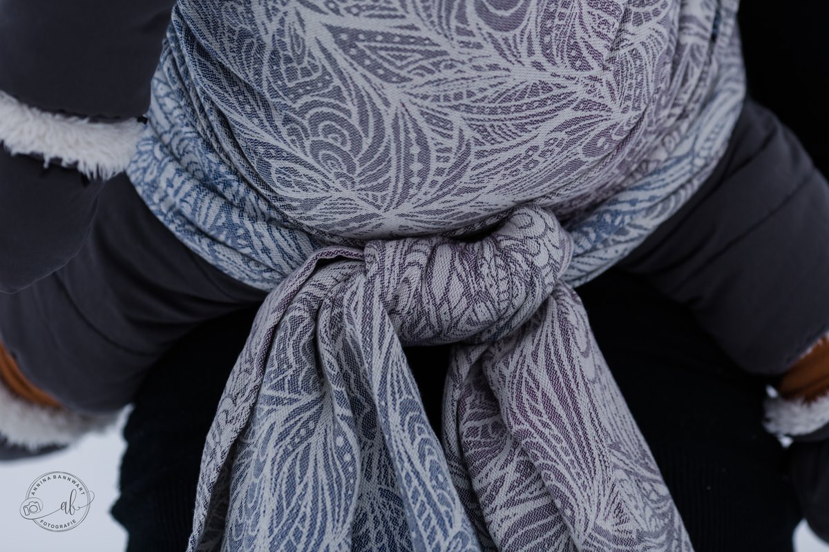 Neisna Arwenna Asters Wrap (silk, merino, seacell) Image