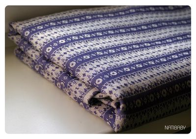 Natibaby Izer Purple with Silk Wrap (silk) Image