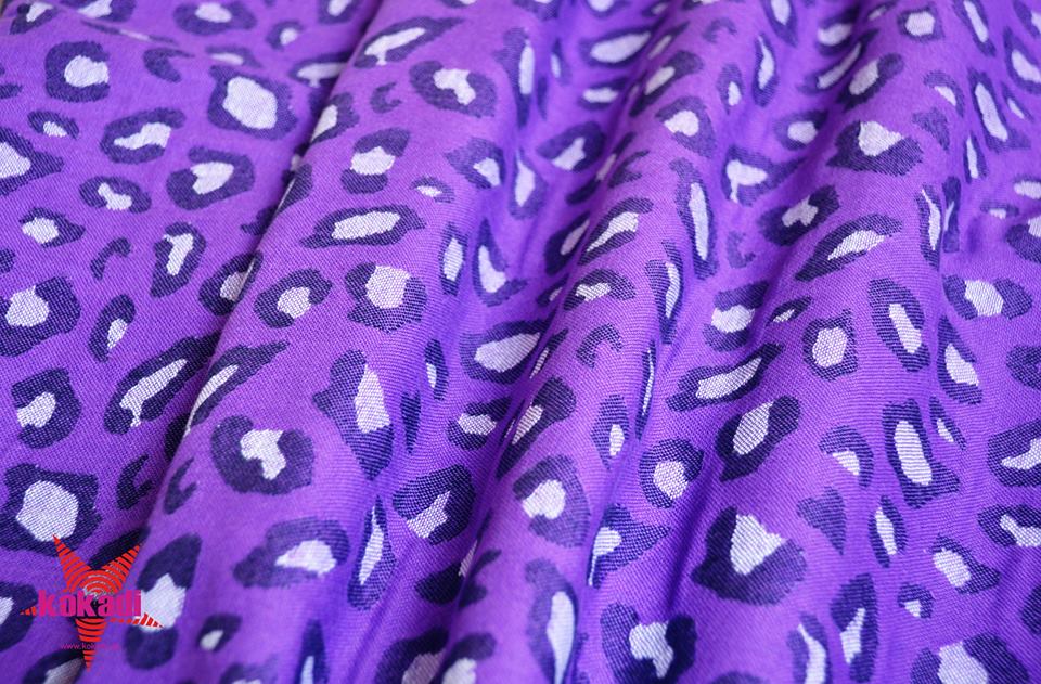 Kokadi Leopard Leo purple  Wrap  Image