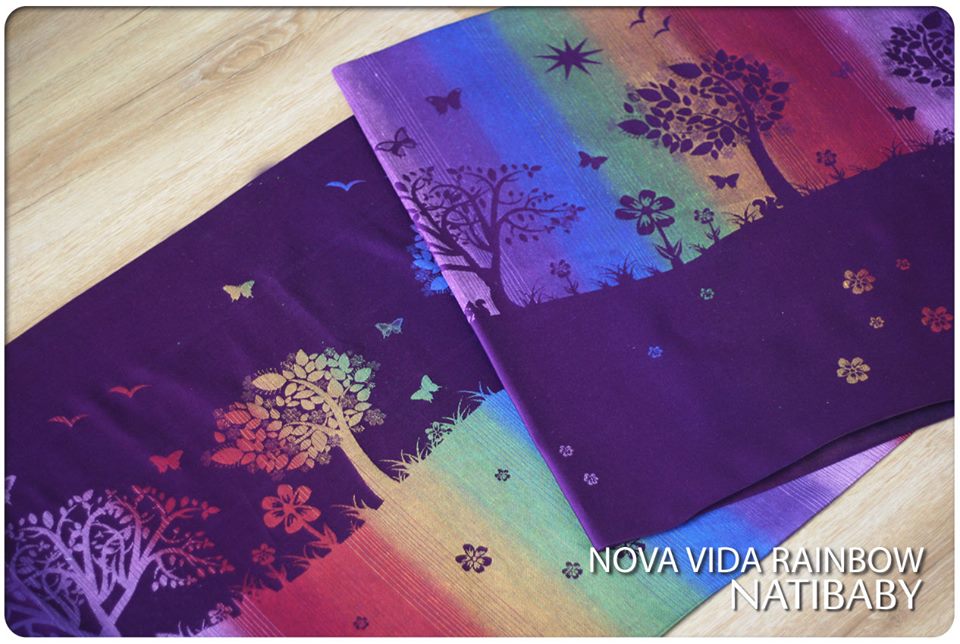 Natibaby NOVA VIDA RAINBOW Wrap (silk) Image