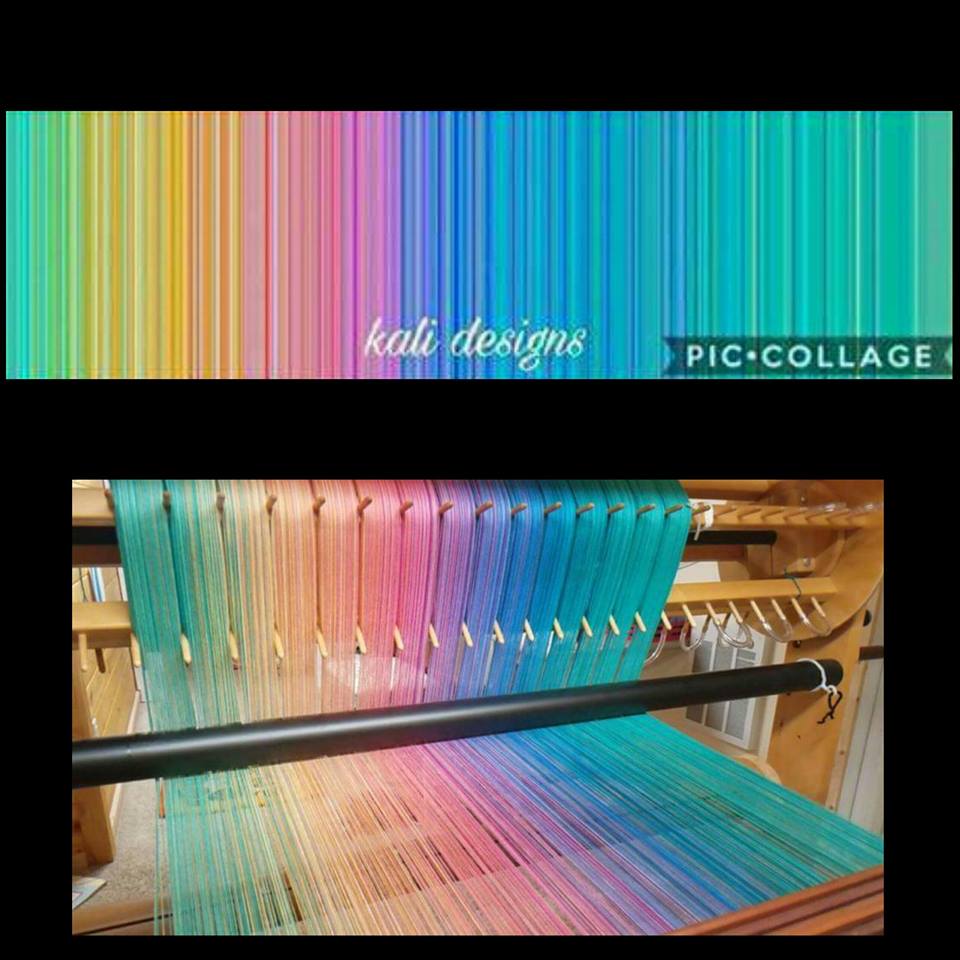 Tragetuch Rainbow Frog Textiles LLC stripe Rainbow Frog  Image