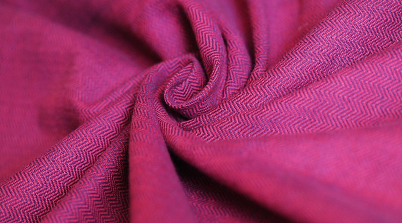 Girasol Herringbone Weave Rot / Fischgrat  Wrap  Image