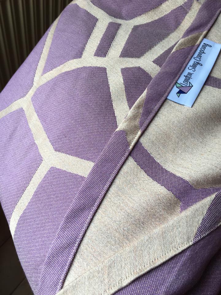 London Sling Company Voronoi May Wrap (cashmere)