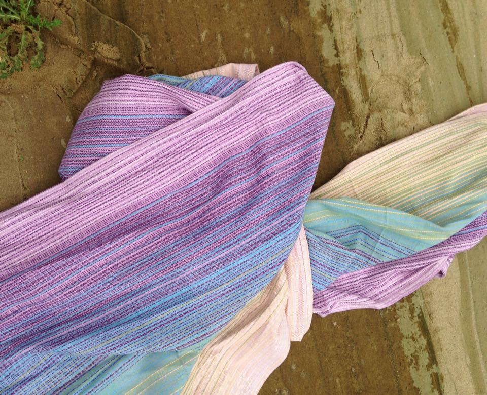Girasol Herringbone Weave Zauberschein rosa Wrap  Image