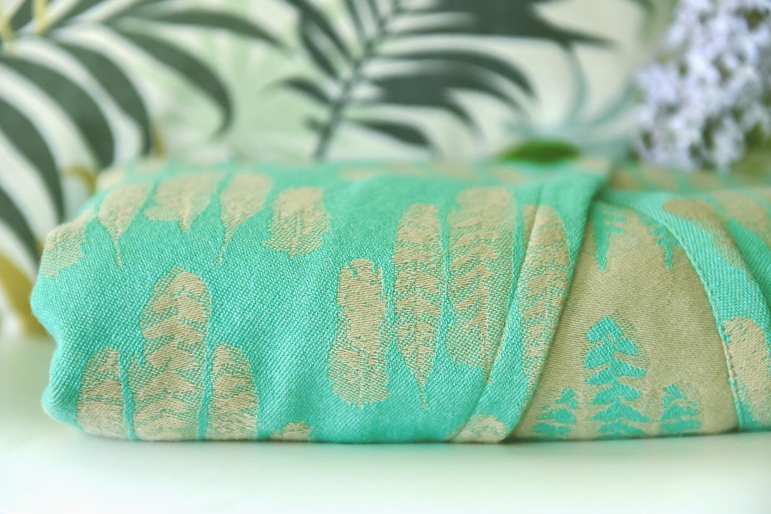 Sling Studio Falling Feathers Macaw Wrap (cashmere) Image