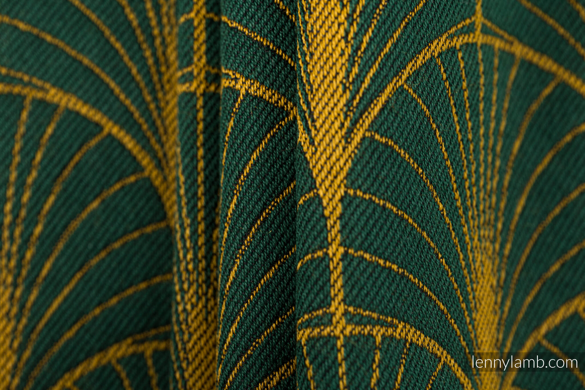 Lenny Lamb Luxury Deco Golden Moss Wrap (merino, cashmere) Image