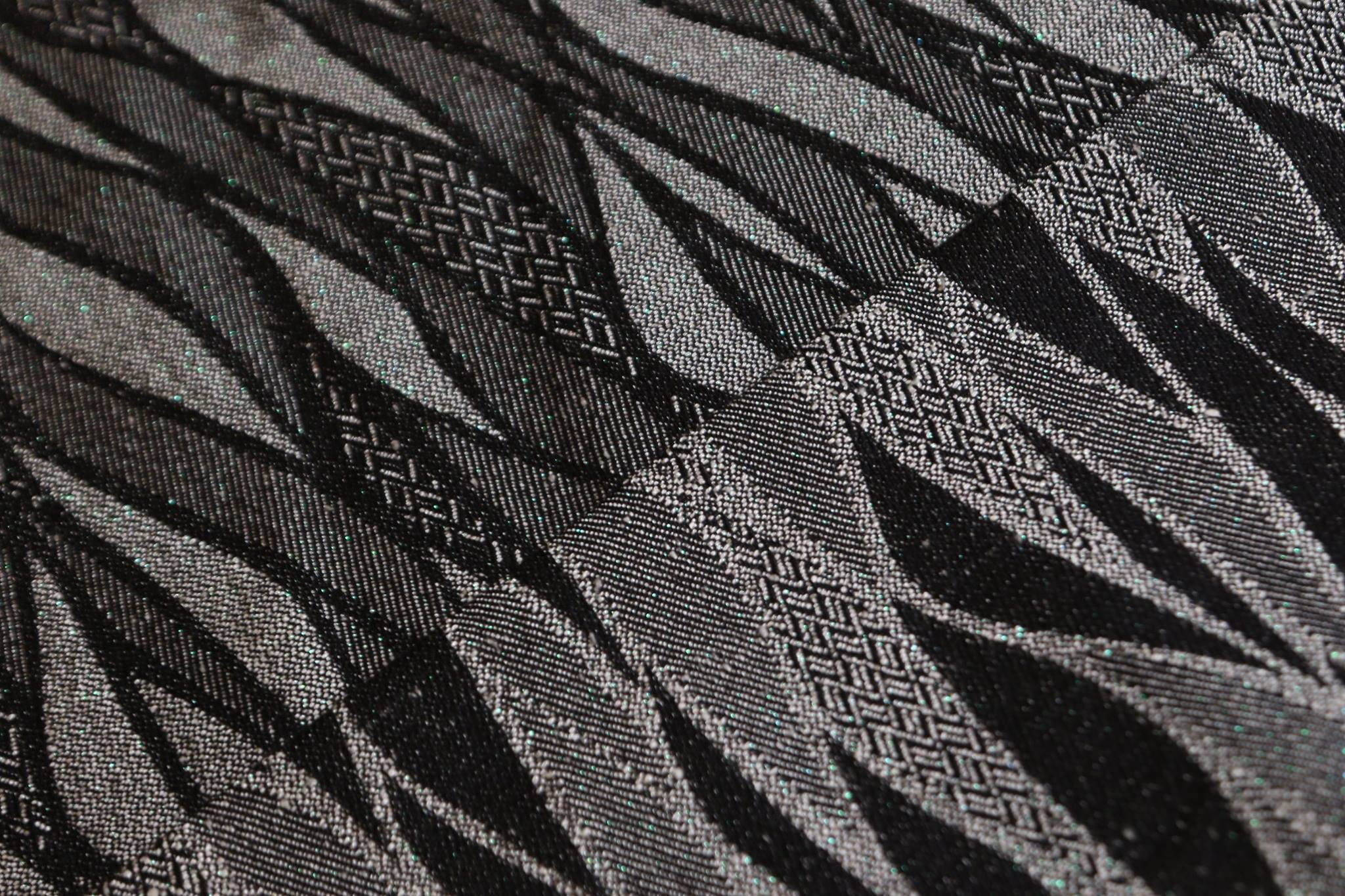Neisna Flow Dark Oasis  Wrap (schappe silk, lurex) Image