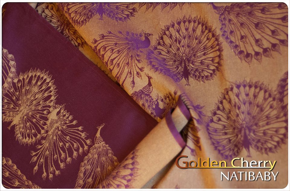 Natibaby PAO GOLDEN CHERRY  Wrap (linen) Image