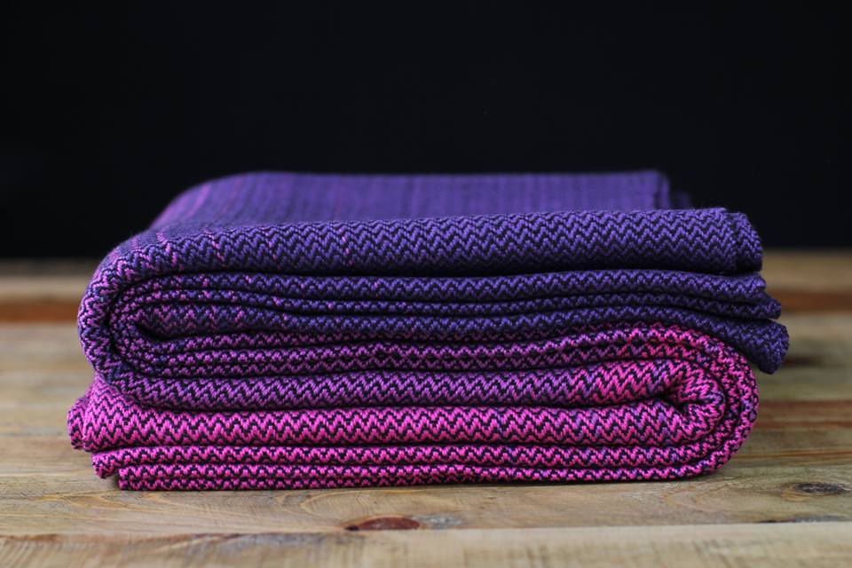 Madalo  mini herringbone Cerezo B Negro Wrap  Image