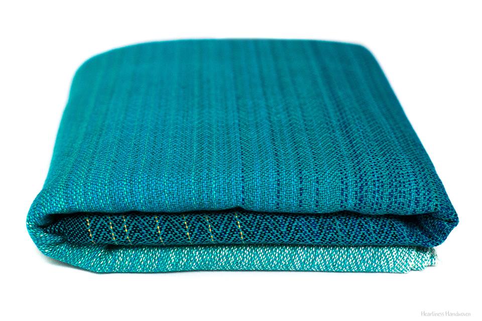 Heartiness M-twill Ocean Peacock Wrap  Image