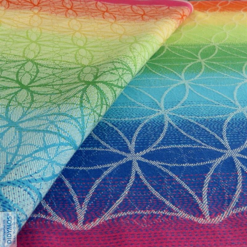 Didymos Flower of Life Rainbow Wrap  Image