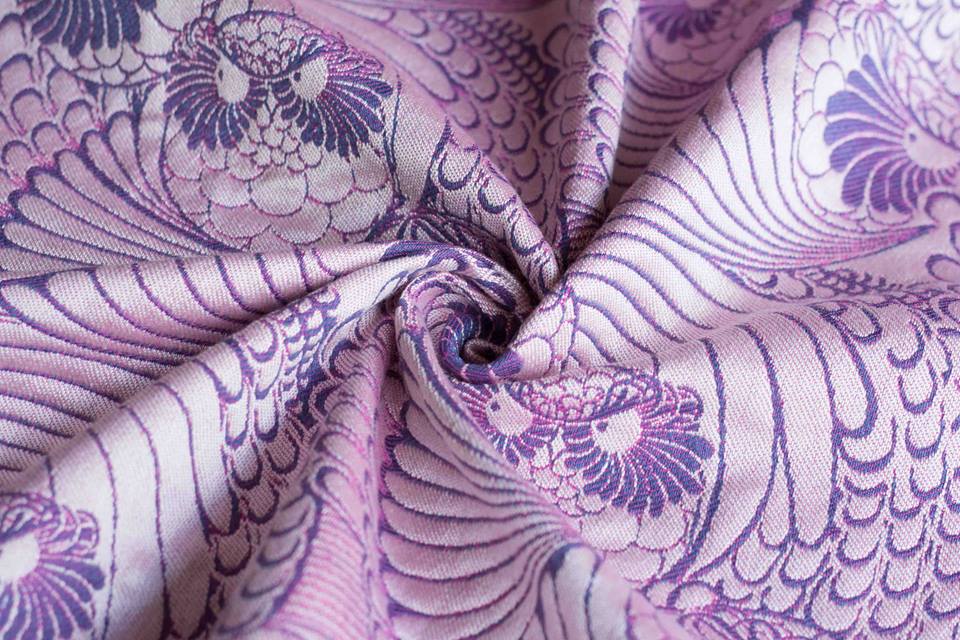 Linuschka Owls Illusion Wrap (mulberry silk, japanese silk) Image