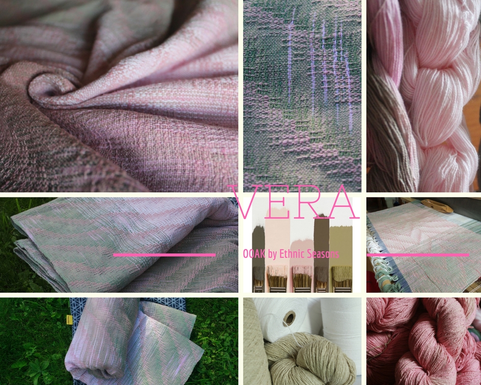 Ethnic Seasons Crackle Vera Wrap (bourette silk) Image