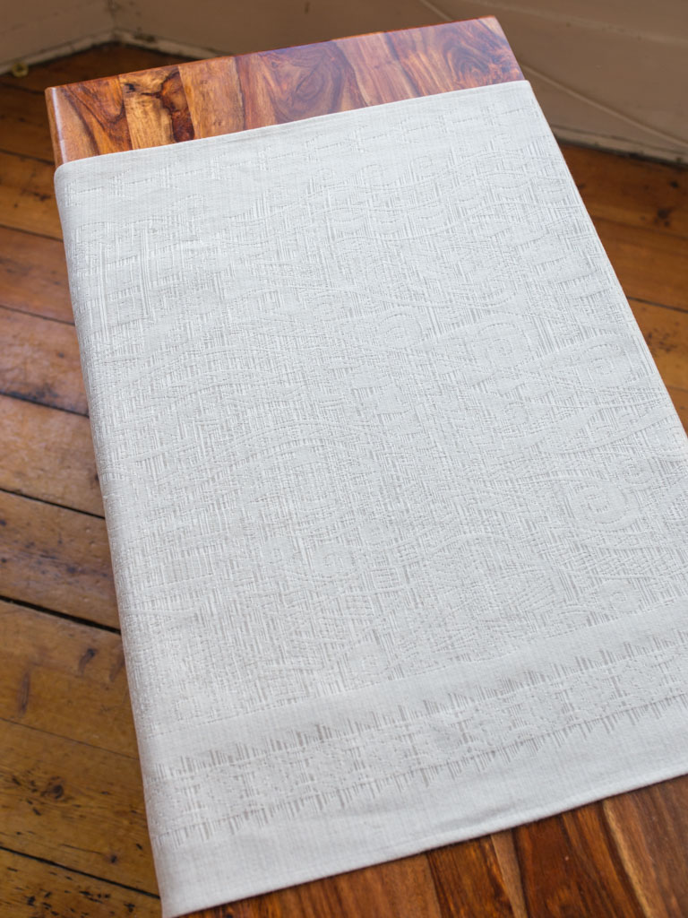 Oscha Katican Song  Wrap (wetspun linen, bamboo, linen) Image