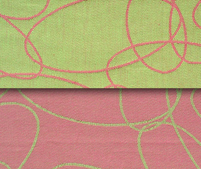 Tragetuch Didymos ellipses Ellipsen pink/green  Image