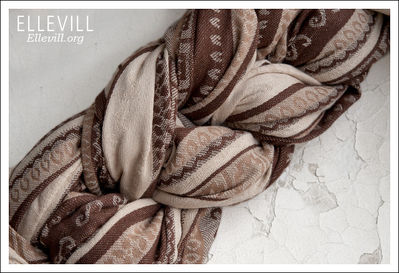 Ellevill Zara Tricolor Sandstorm Wrap  Image