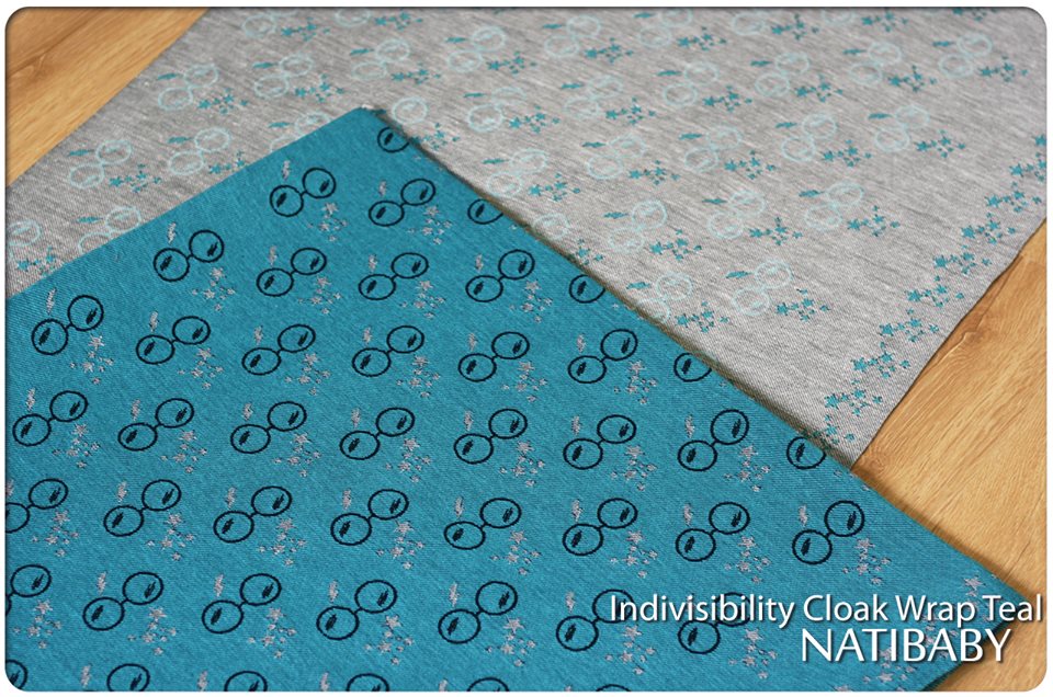 Tragetuch Natibaby INDIVISIBILITY CLOAK TEAL (Hanf) Image