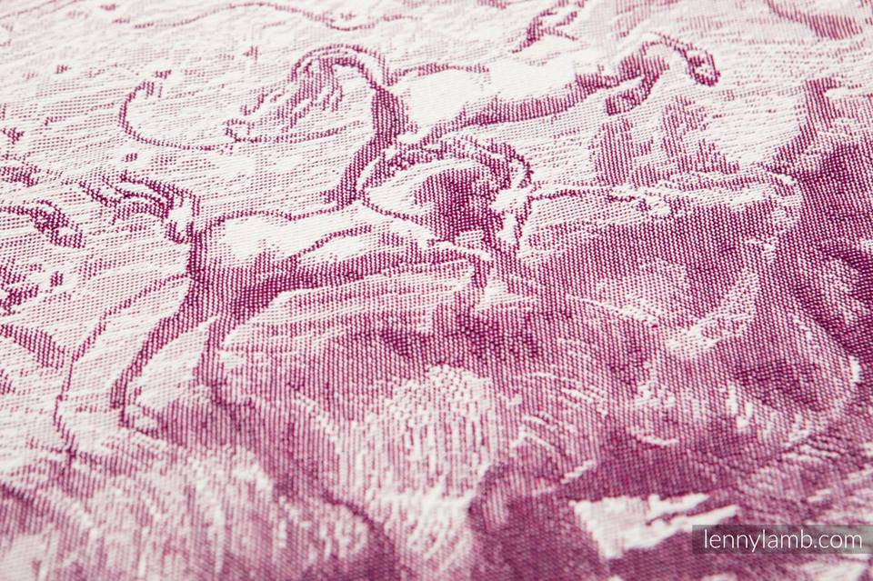 Lenny Lamb GALLEONS BURGUNDY & CREAM Wrap (merino) Image