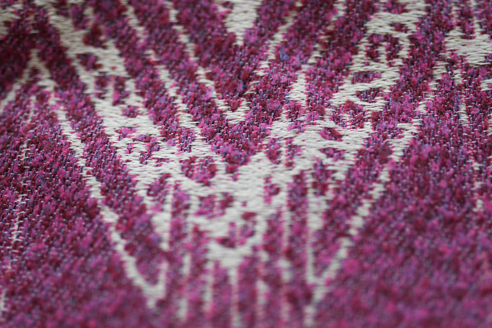 Tragetuch Woven Bliss Lineart Purple Rain (Viskose, Wolle, Seide, polyester) Image