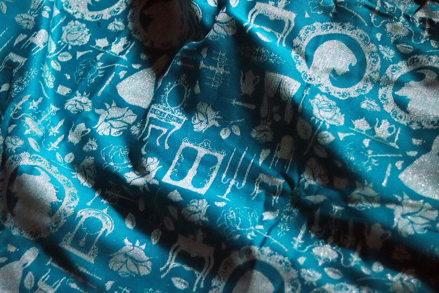 Luluna Slings BEAUTY AQUA  Wrap (tencel, linen, modal, viscose) Image