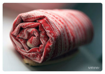 Natibaby Mea Red Wrap (bamboo) Image