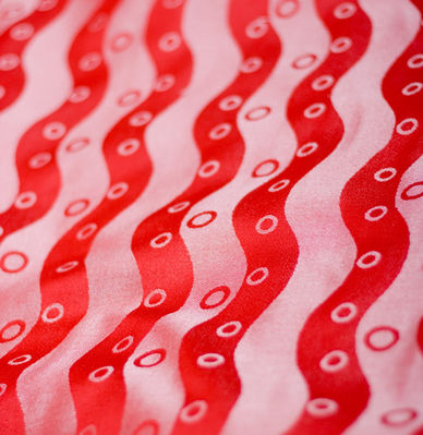 Natibaby Ocean Red Wrap (silk) Image