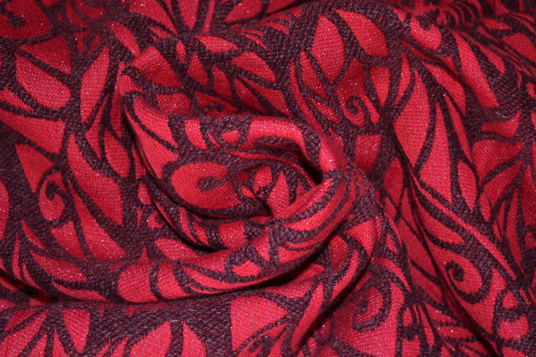 Solnce Genesis Little Red Riding Hood Wrap (cashmere, merino, glitter) Image