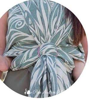 Solnce Waterflow Forest River Wrap (mulberry silk) Image