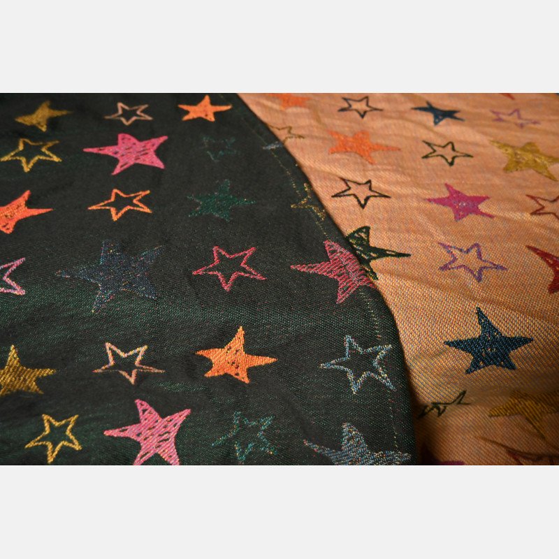 Yaro Slings Stellar Spongy Black Multicolor Glossy Wrap  Image
