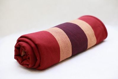 Lenny Lamb stripe Klon Wrap (wool) Image