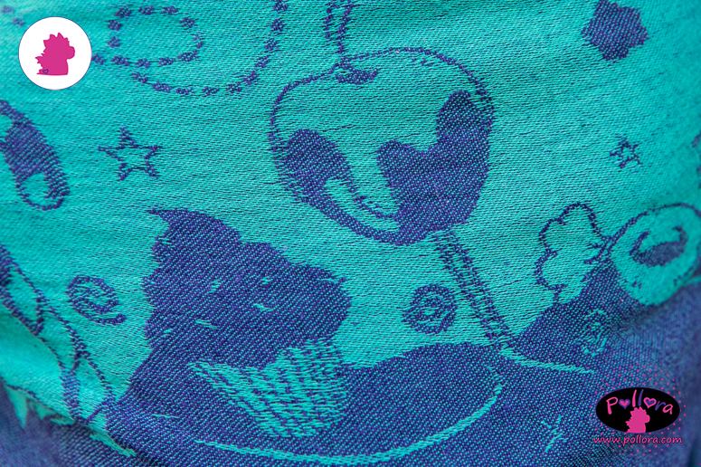 Pollora Candyland Almos Wrap (linen) Image