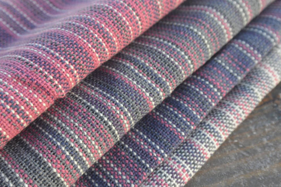 Ovolo Wraps small stripe Ombre Bitterroot Dusty Pink Wrap  Image