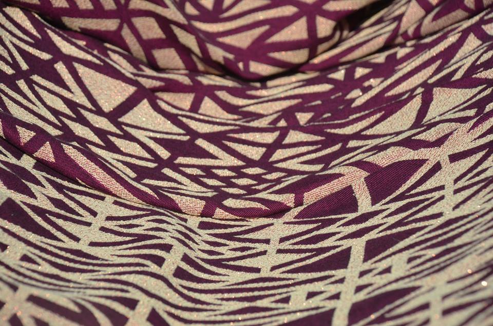 Kokadi SIIR eflatun gold Wrap (polyester, nylon) Image