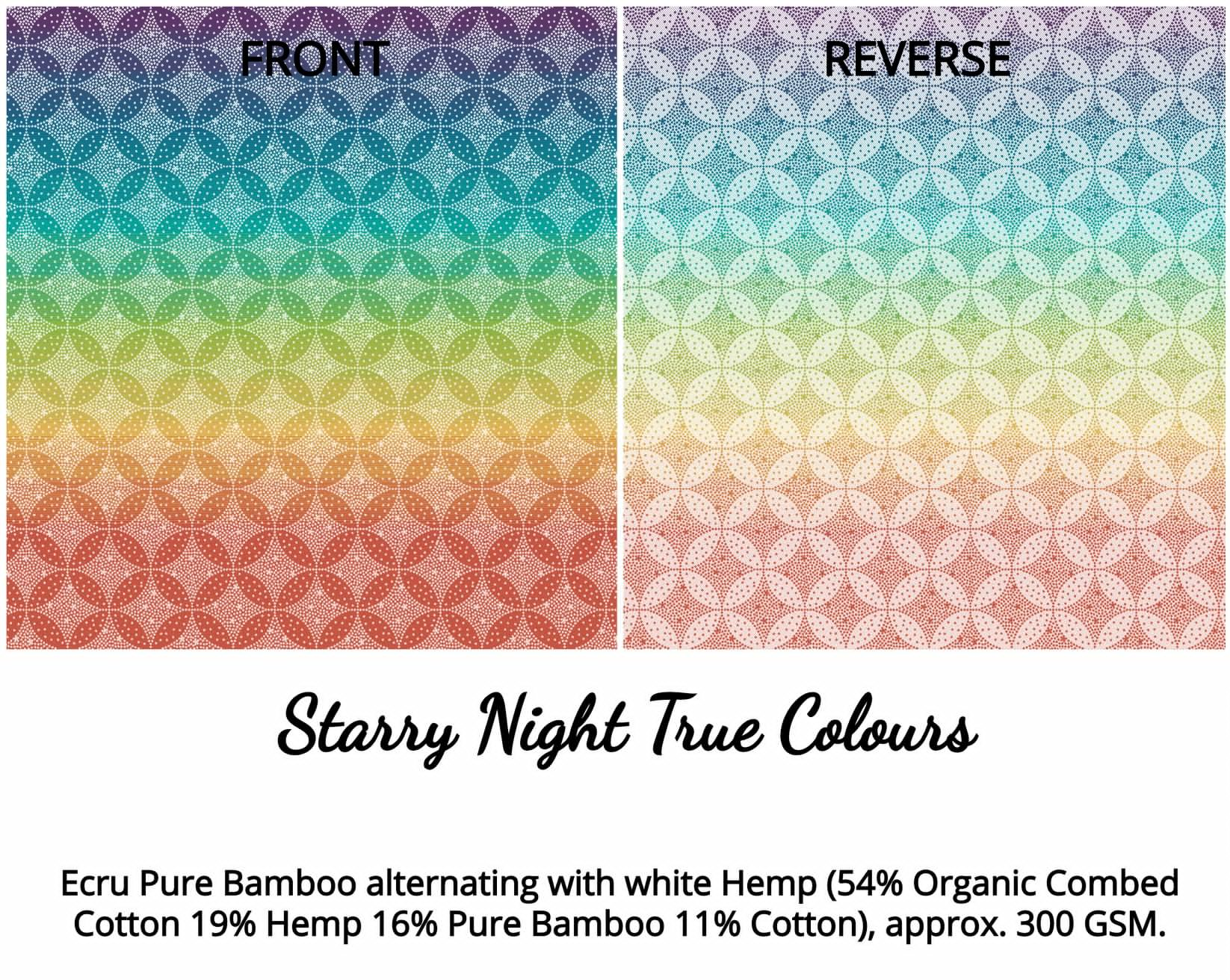 Oscha Starry Night True Colours Wrap (hemp, bamboo) Image