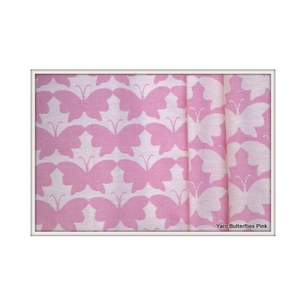 Yaro Slings Butterflies Pink Wrap  Image
