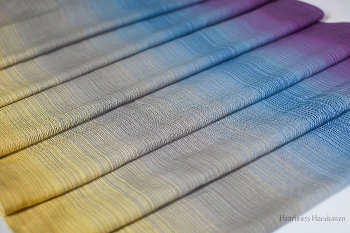 Heartiness Gradation Colibri Grey linen Wrap (linen) Image